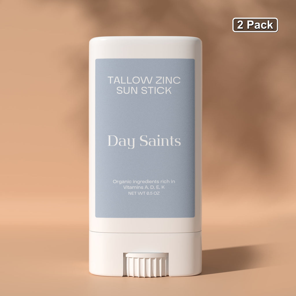 2 Pack Tallow Zinc Sun Stick