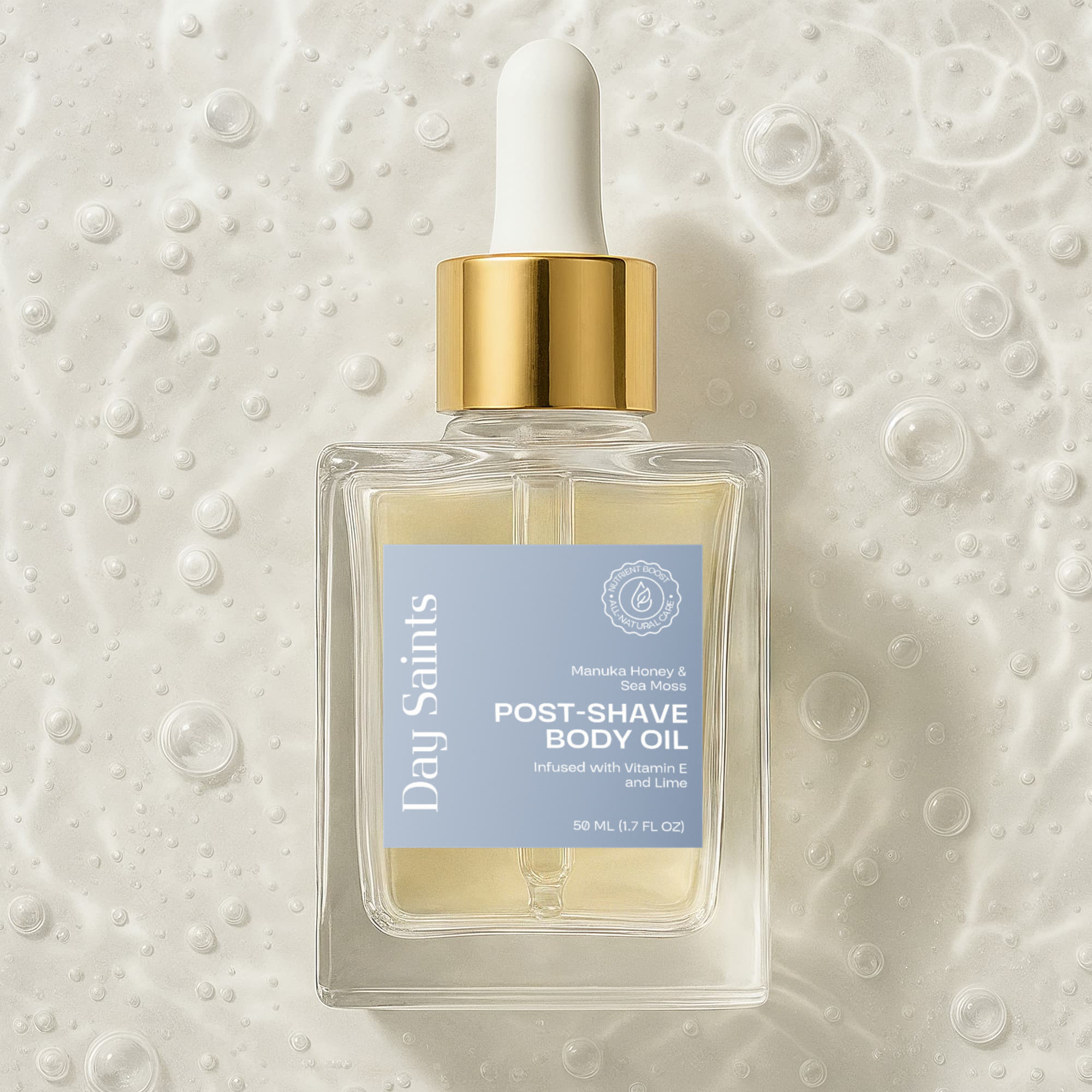 Manuka Honey Sea Moss Post-Shave Body Oil