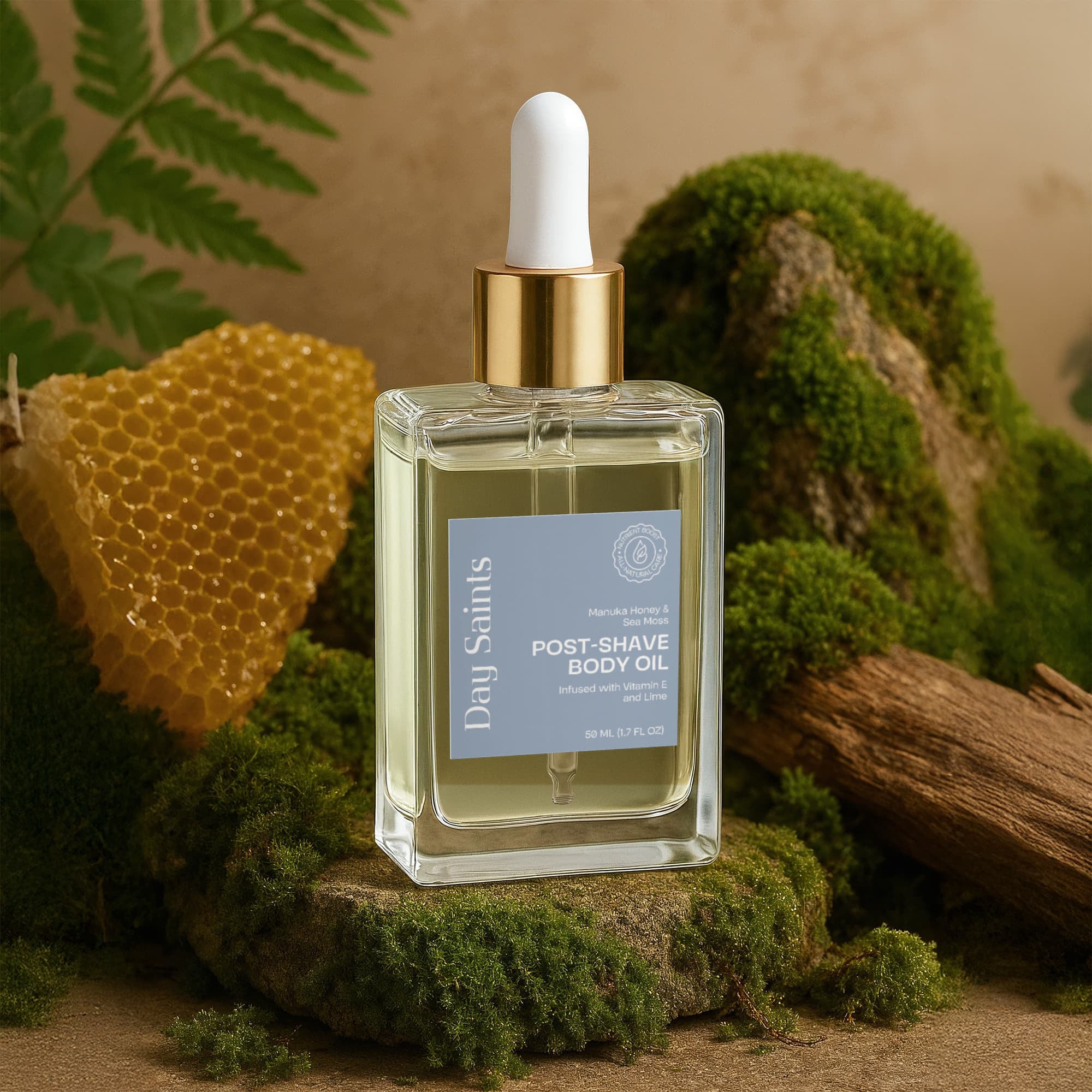 Manuka Honey Sea Moss Post-Shave Body Oil